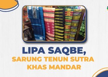 Mengenal Lipaq Saqbe, Kain Tenun Khas Mandar Sulbar