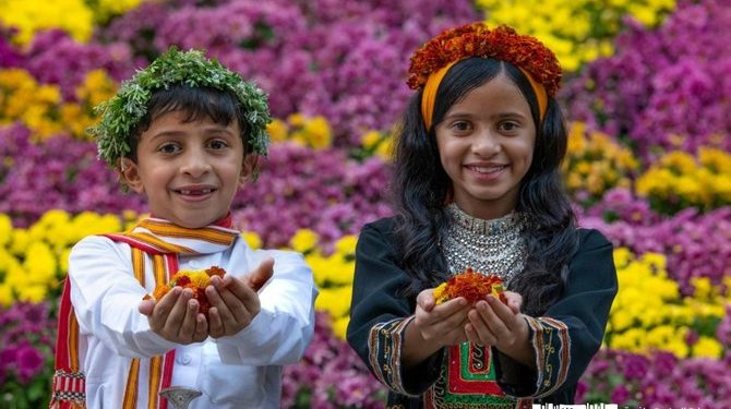 Festival Manusia Bunga: Berbagi Budaya Asir Saudi dengan Dunia