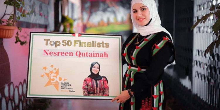 Guru Palestina Terpilih untuk Raih Penghargaan Guru Terbaik Dunia