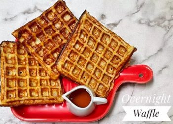 Resep Overnight Belgian Waffle, Crispy di Luar dan Lighter di Dalam