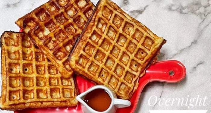 Resep Overnight Belgian Waffle, Crispy di Luar dan Lighter di Dalam