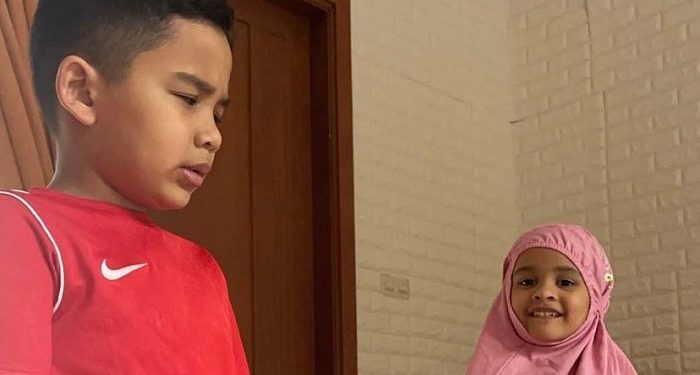 Teuku Wisnu Bersyukur Sang Anak Sudah Bisa Jadi Imam Shalat