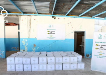 Adara Relief International Salurkan Bantuan Kemanusiaan ke Pengungsian Palestina