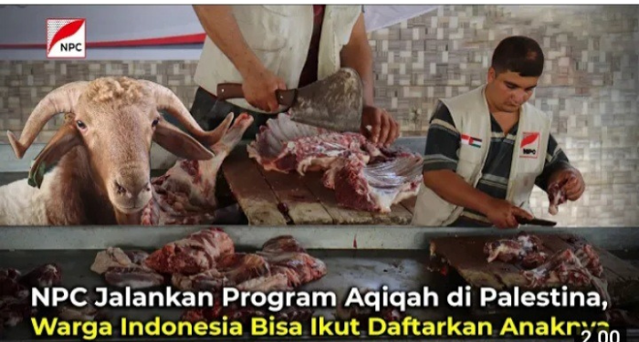 Foto: Screenshoot Youtube Nusantara Palestina Center