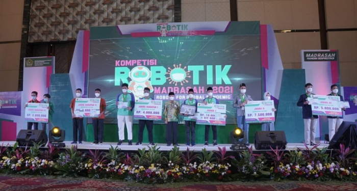Daftar Pemenang Kompetisi Robotik Madrasah 2021