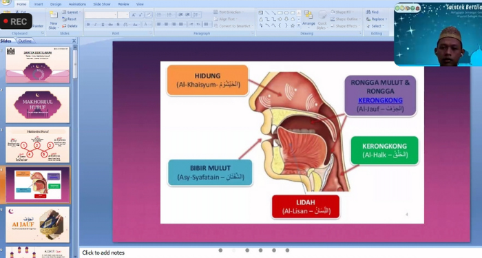 Jangan Asal Baca, Kenali Lima Tempat Keluarnya Huruf Hijaiah