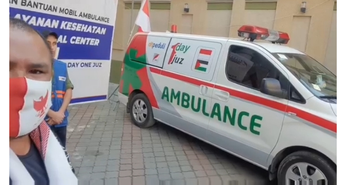 NPC Serahkan 1 Unit Mobil Ambulans Persembahan Donatur dari DT Peduli dan ODOJ