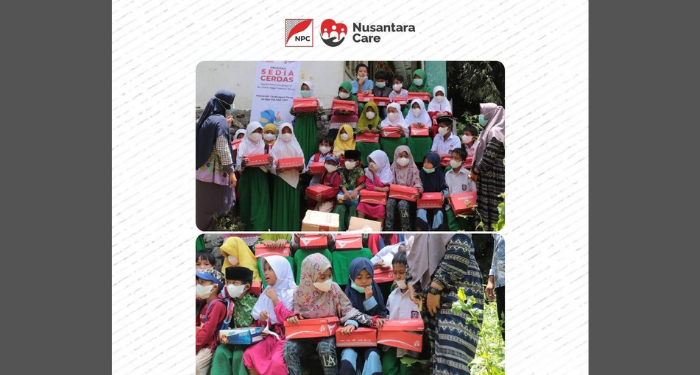 Hari Sumpah Pemuda, NPC Berikan Bantuan Sepatu kepada 41 Murid LSMMI