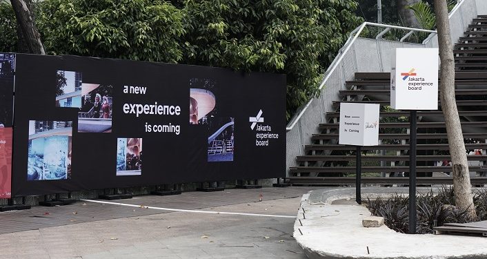 Ada Creative Teaser di Taman Dukuh Atas