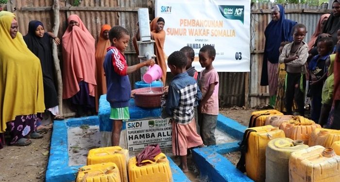 Sumur Wakaf Bantu Ratusan Petani Somalia Berladang