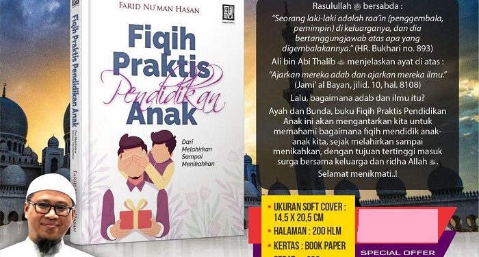 Buku Fiqih Praktis Pendidikan Anak Bantu Orangtua Membimbing Anak sesuai Ajaran Islam