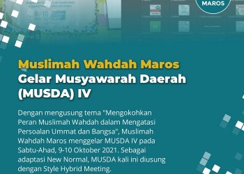 Musda IV, Muslimah Wahdah Islamiyah Maros Adakan Pemilihan Ketua