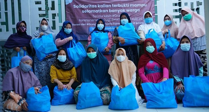 LAZ Al Azhar - Kitabisa.com Distribusikan Paket Sembako untuk Keluarga Terdampak Pandemi