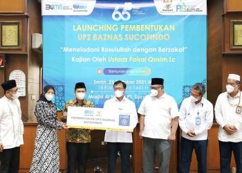 Optimalkan Potensi ZIS di Indonesia, BAZNAS dan SUCOFINDO Resmikan UPZ BAZNAS SUCOFINDO