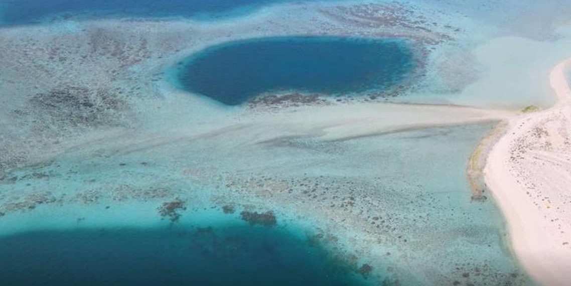 Ditemukan Lubang Biru Langka Di Perairan Wilayah Al-Dhafra Abu Dhabi ...