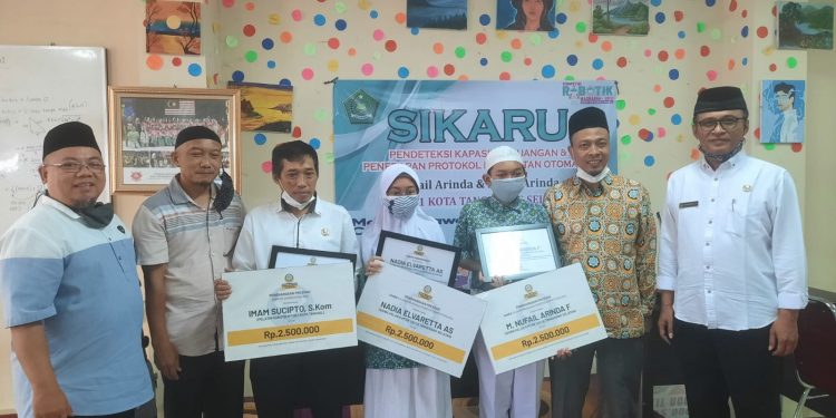 Dewan Da’wah Tangerang Selatan Apresiasi Siswa Madrasah Juara Kompetisi Robotik 2021
