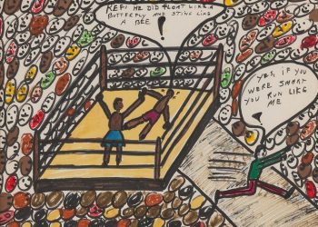 Karya Sketsa Muhammad Ali Terjual Mahal di Sebuah Lelang New York