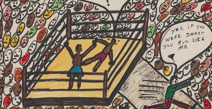 Karya Sketsa Muhammad Ali Terjual Mahal di Sebuah Lelang New York