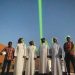 Lindungi Pelancong, Saudi Pasang Suar Laser untuk Terangi Jalan di Gurun Nafud