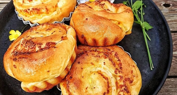 Resep Cheddar Cup Bread ala Icha Savitry