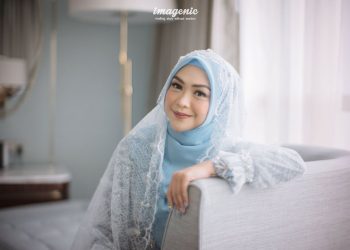 Keindahan Gaun Ria Ricis yang Dipakai Saat Pengajian Dihiasi Kristal dan Mutiara