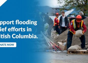 Islamic Relief Turun Tangan Bantu Korban Banjir di British Columbia