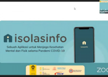 Bantu Pasien Isolasi Mandiri, Tim Mahasiswa UI Luncurkan Aplikasi Isolasinfo