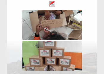 Banjir Bandang di Kota Batu, NPC Bagikan 885 Paket Bantuan