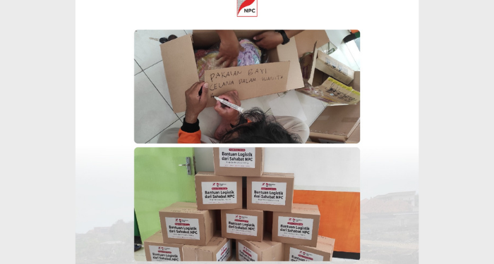 Banjir Bandang di Kota Batu, NPC Bagikan 885 Paket Bantuan