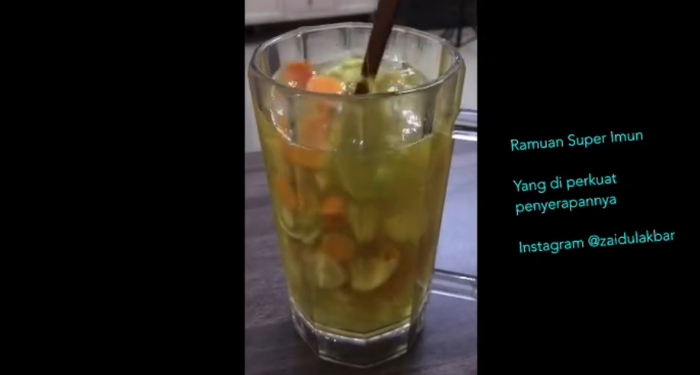 Resep Ramuan Super Imun Dokter Zaidul Akbar
