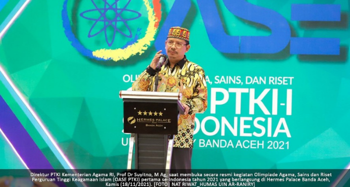 2.955 Mahasiswa Ikuti Olimpiade Agama, Sains dan Riset PTKI