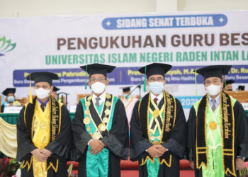 UIN Lampung Kukuhkan 3 Guru Besar