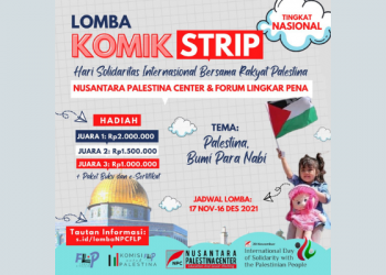 Peringati Hari Solidaritas Internasional Palestina, NPC Adakan Lomba Membuat Komik Setrip