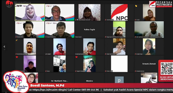 Peringati Hari Guru, NPC Selenggarakan Webinar Bertema Menjadi Guru yang Kreatif, Inovatif, dan Inspiratif