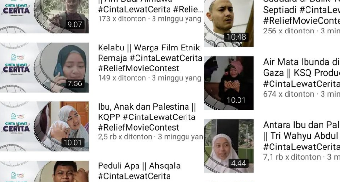 Kompetisi Film Cinta Lewat Cerita Timbulkan Semangat Berbahagia