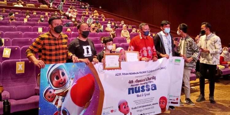 RISKA Menggelar Annual Charity Nobar Film Nussa