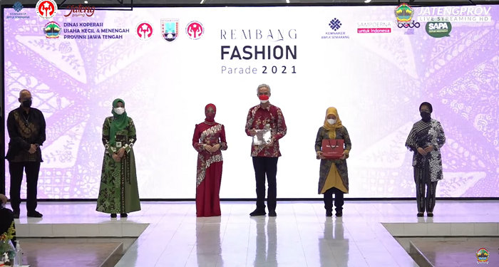 Rembang Fashion Parade 2021, Sinergikan Kebangkitan Ekonomi Kreatif