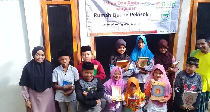 Perkuat Dakwah, Laznas BMH Realisasikan 35 Rumah Qur’an di Jawa Timur