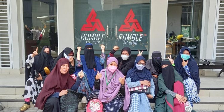 Rumber Fit Club Buka Kelas Senam Khusus Muslimah