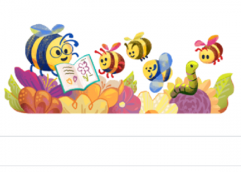 Hari Guru, Google Doodle Tampilkan Ibu Guru Lebah