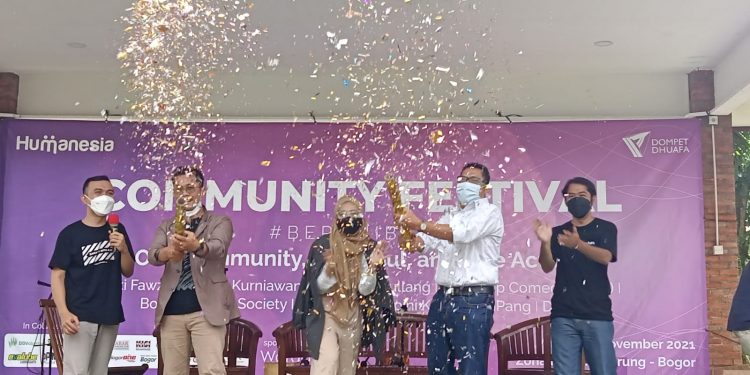 Zona Madina-Dompet Dhuafa Gelar Kegiatan Humanesia Community Festival 2021