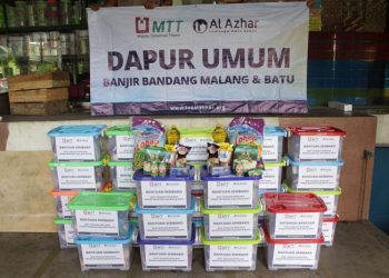 LAZ Al Azhar dan MTT Salurkan Bantuan Logistik untuk Penyintas Banjir Bandang di Malang