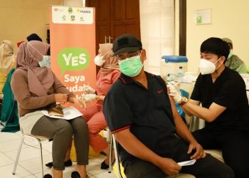 PT Indonesia Power Saguling Bersama Rumah Zakat Aksi Vaksinasi Dosis ke 2