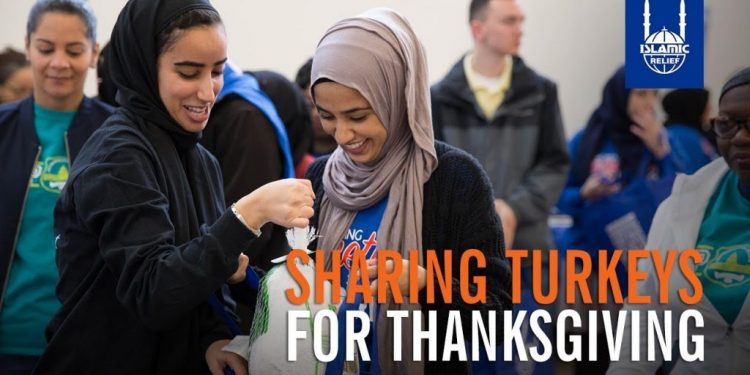 Peringati Thanskgiving, Islamic Relief AS Bagikan Kalkun Gratis
