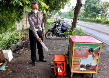 Tas Shopee Food Berisi Bayi Perempuan Ditemukan di Lapak Es Legen di Sidoarjo