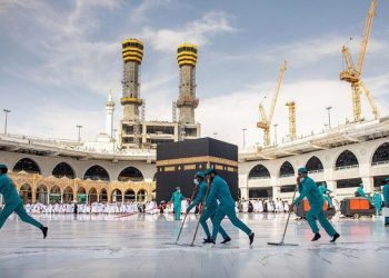 Masjidil Haram Didesinfeksi dan Disterilkan 10 Kali Sehari