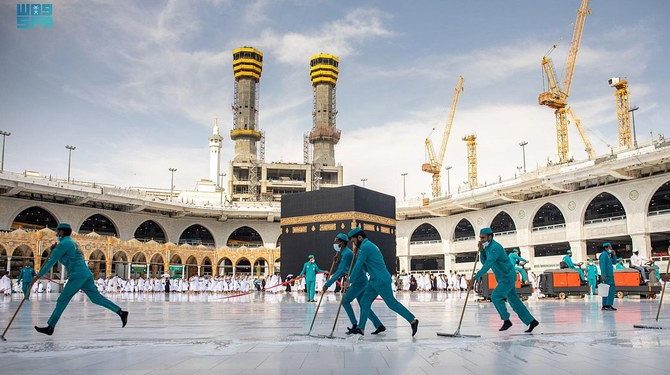Masjidil Haram Didesinfeksi dan Disterilkan 10 Kali Sehari