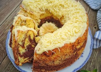 Resep Choco Cheddar Chiffon Cake yang Lembut dan Mengembang