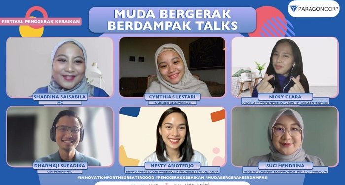 Dorong Semangat Pemuda untuk Bergerak, Paragon Gelar Talkshow Inspiratif Anak Muda