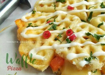 Cara Membuat Waffle Pizza yang Lagi Hits di Korea